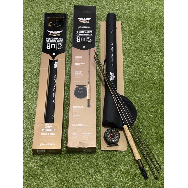 Jual FENWICK EAGLE X FLY OUTFIT FLY FISHING COMBO SET LENGKAP
