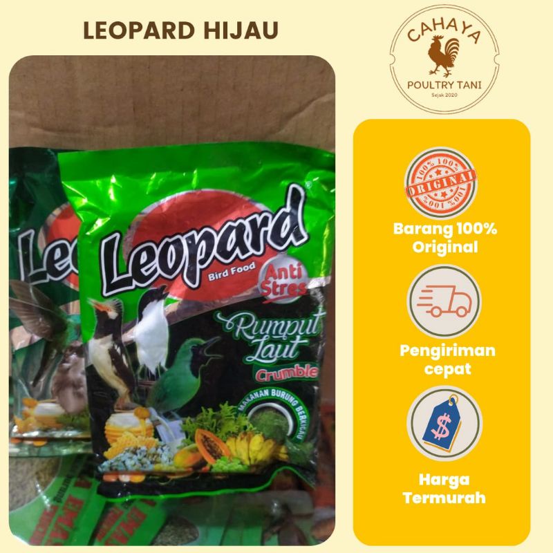 Jual Pakan Burung LEOPARD KUNING/ HIJAU | Shopee Indonesia