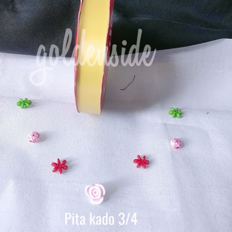 Jual Pita Kado Pita Kertas Pita Jepang Pita Plastik 3 4 Atau 2cm