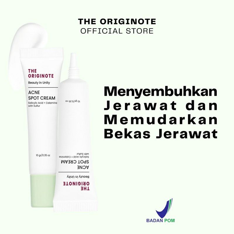 Jual THE ORIGINOTE Acne Spot Cream 10gr / Obat Totol Treatment Jerawat