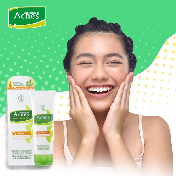 Jual ACNES Natural Care Oil Control & Whitening Cream 40gr Shopee
