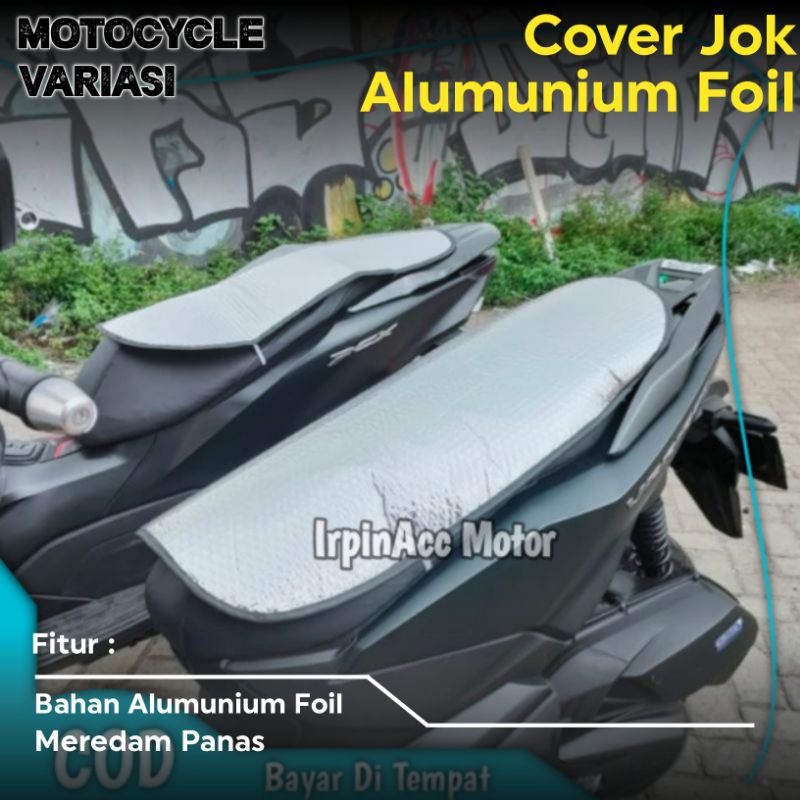 Jual Cover Tutup Pelindung Jok Motor anti panas Pelindung Jok Cakar