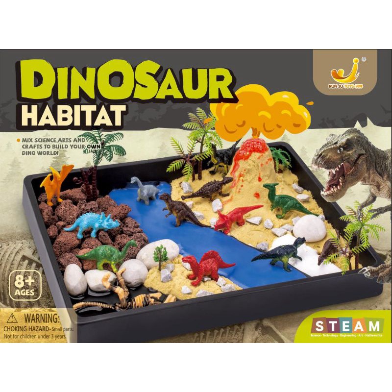 Jual Build your own Dinosaur Habitat Shopee Indonesia