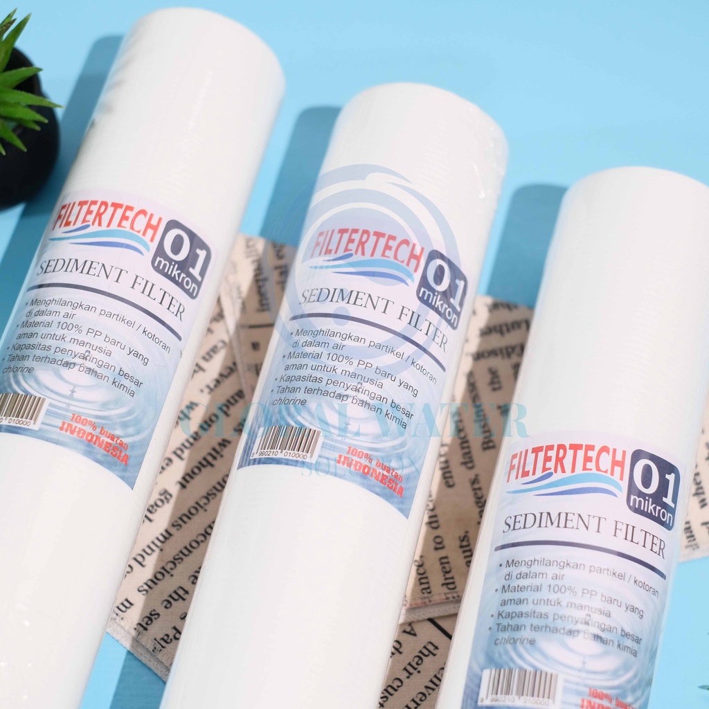 Jual Filter 10 Inch 01 Micron Filtertech / Filter Air / Filter Water ...