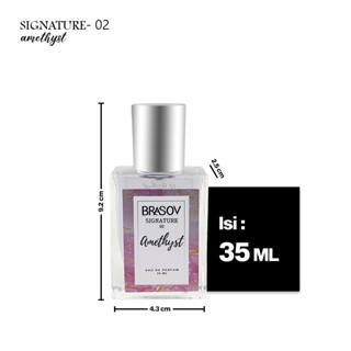 Jual Brasov Parfum Female Amethyst Eau De Parfume Ml Combo Pcs