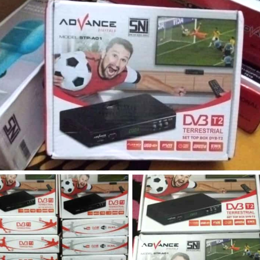 Jual Set Top Box Matrix Apple Merah / STB Tv Tabung Murah | Shopee ...