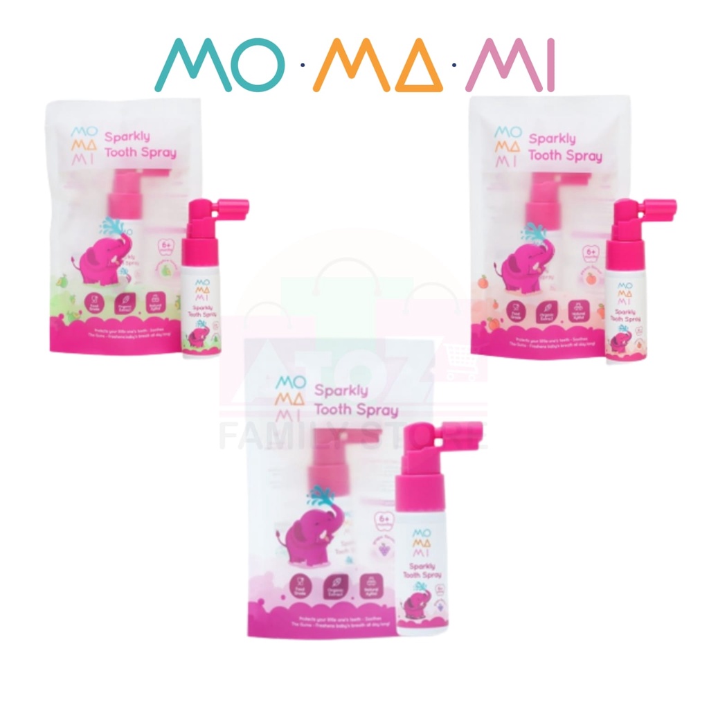Jual Momami Sparkly Tooth Spray 20ml | Shopee Indonesia