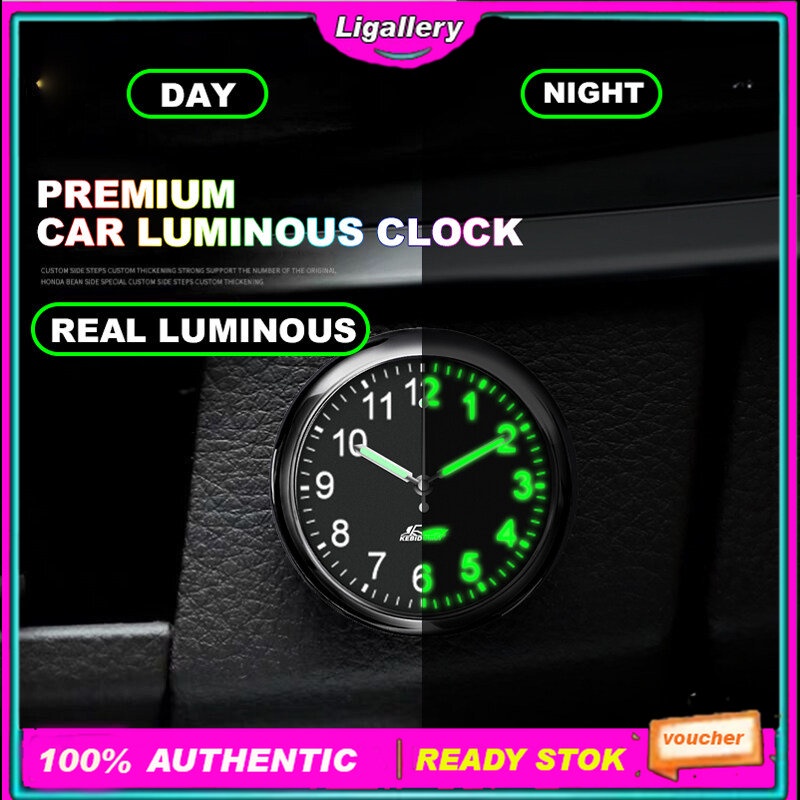 Jual Jam Digital Mini Jam Bercahaya Mobil Jam Tangan Waktu Mekanis