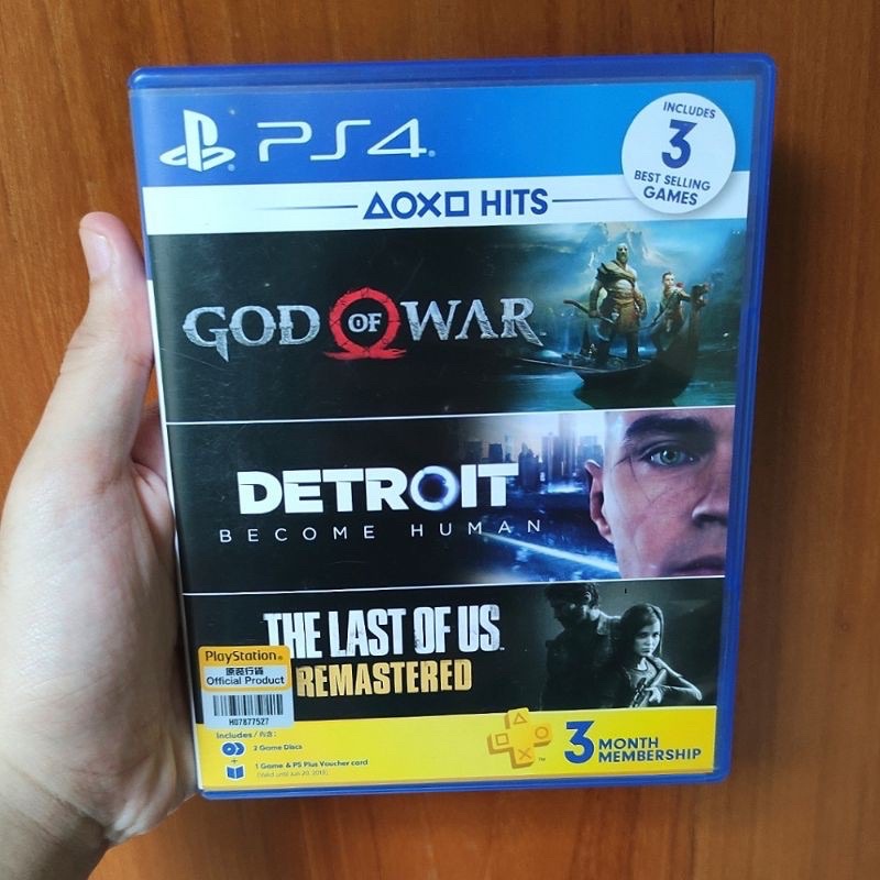 detroit ps4 god of war last of us bundle