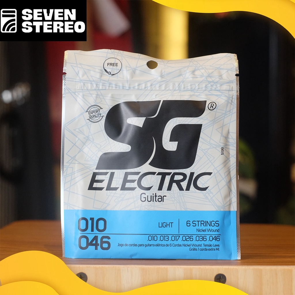 Jual SG String 5198 Nickel Electric Guitar String 10-46 Senar Gitar ...
