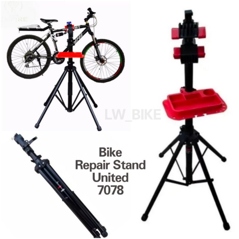 Stand on sale repair sepeda