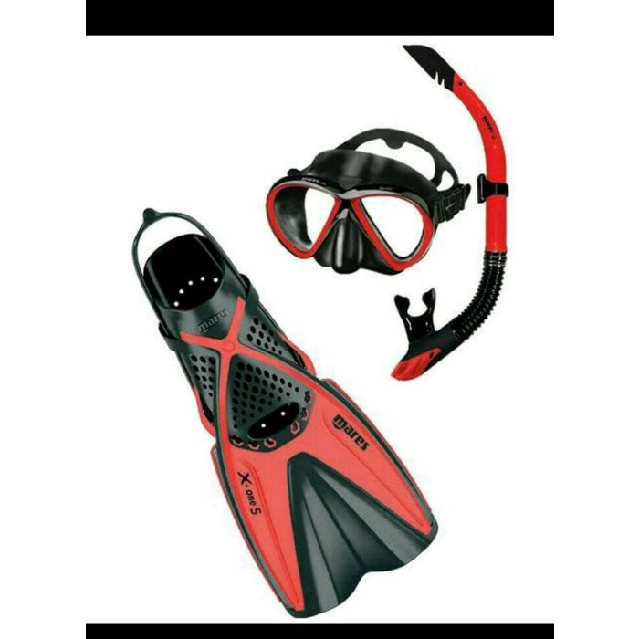 Mares Ridley Combo WMS Kit - Schnorchelset Mit Maske & Schnorchel