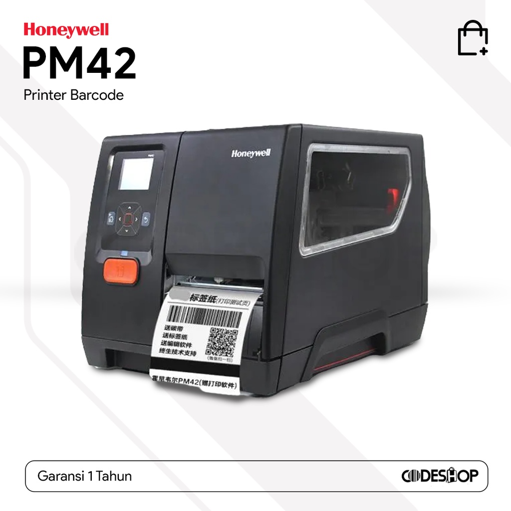 Jual Printer Label Honeywell PM42 Cetak Barcode Industrial Shopee