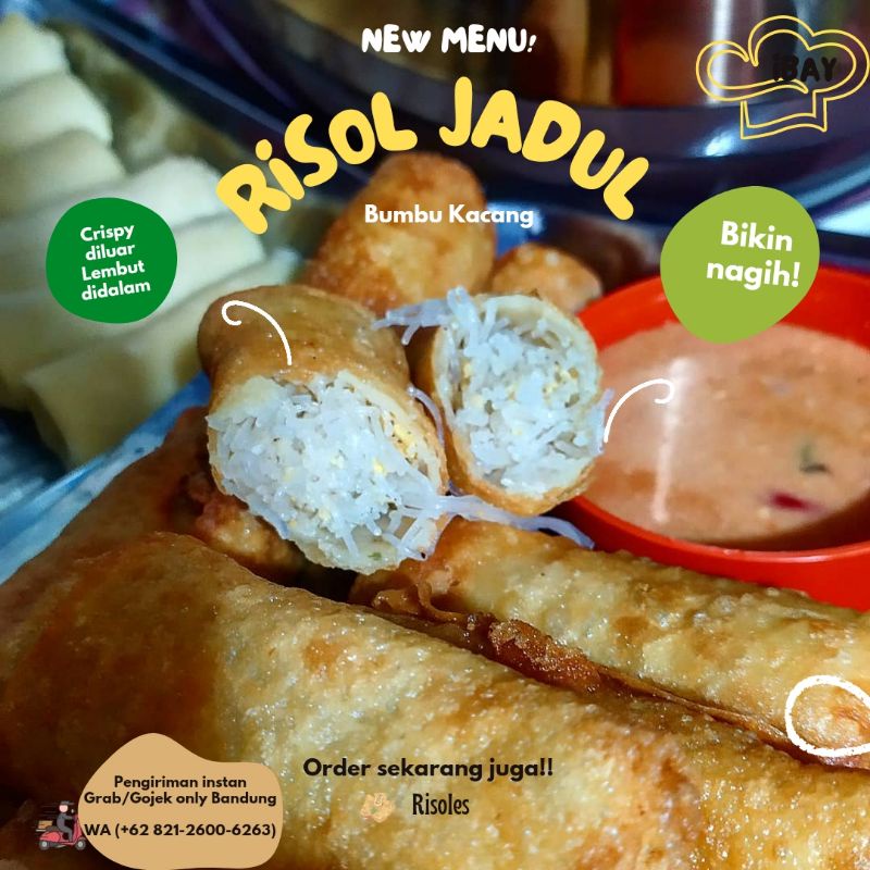 Jual Risoles Frozen IBAY | RISOL JADUL |Isi 10 khusus Grab/Gojek only ...