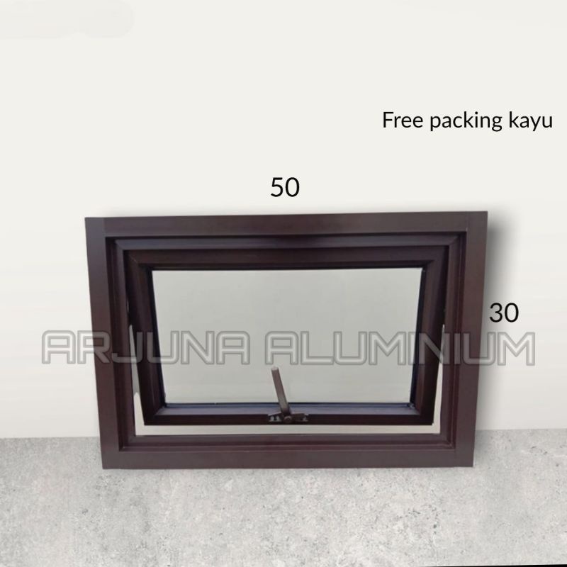 Jual Jendela Aluminium Boven 1set 50x30 | Shopee Indonesia
