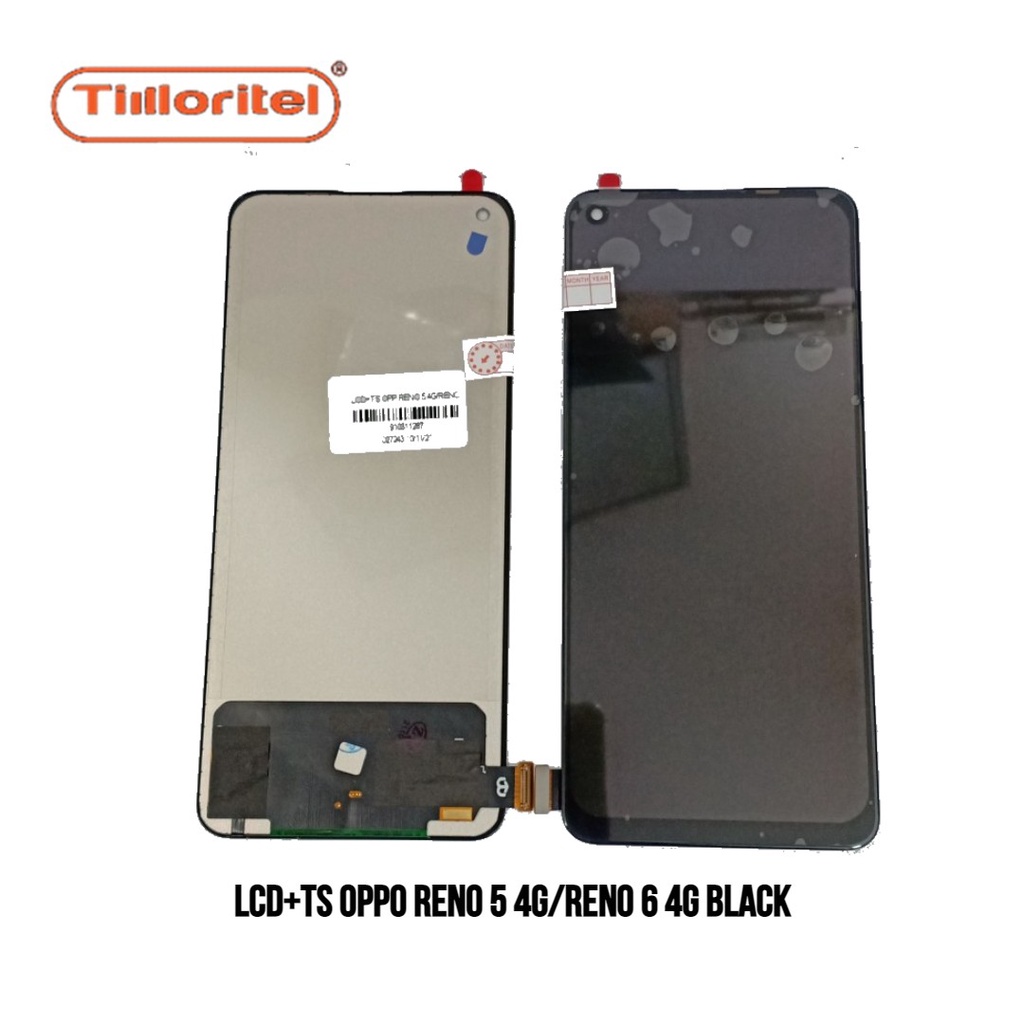 Jual LCD + TS OPPO RENO 5 4G / RENO 6 4G BLACK | Shopee Indonesia