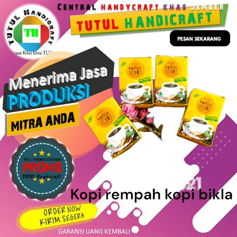 Jual Kopi Bikla Rempah Nusantara Paket 4 Pcs Box 20 Sachet Shopee