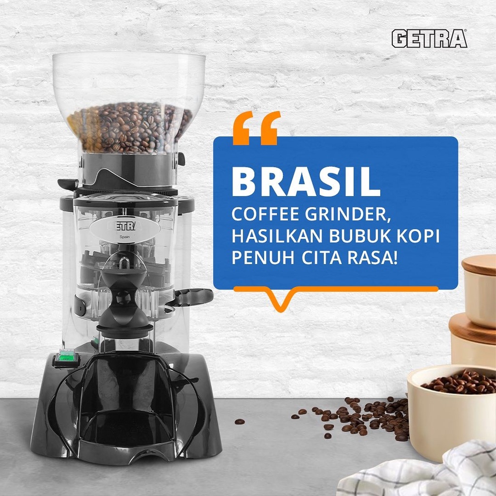 Jual Getra coffee grinder type brasil hoper 1kg | Shopee Indonesia