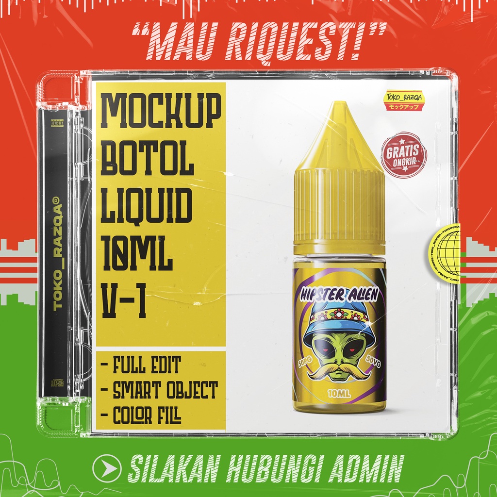 Jual Mockup Botol Liquid 10ml V-1 Mockup | Shopee Indonesia