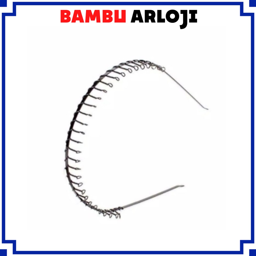Jual BAJ Bando Kawat Sisir Hitam Bando Sirkam Ulir Besi Hitam Bando ...
