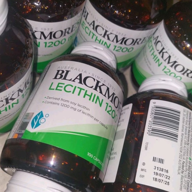 Jual Blackmores Lecithin 1200 100s EXP2025 Diet Suplement Shopee