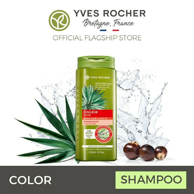 Jual Yves Rocher Color Shampoo 300 ml | Shopee Indonesia