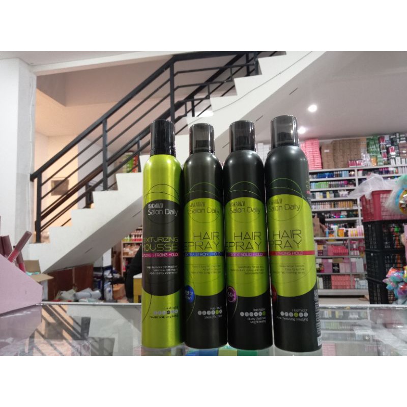 Jual Makarizo Salon Daily Hair Spray 376ml & Makarizo Salon Daily ...