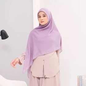 Ayunda By Junda Sayda Square Syari Voal Segi Empat Crochet 145x145 Cm