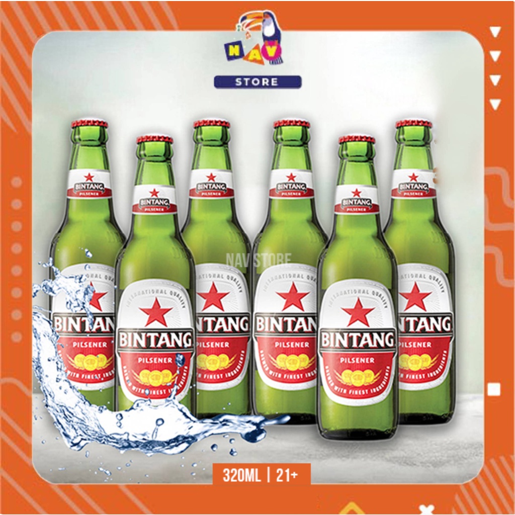 Jual Beer Bintang Pilsener Pint 330ml Isi 6botol Shopee Indonesia 6577