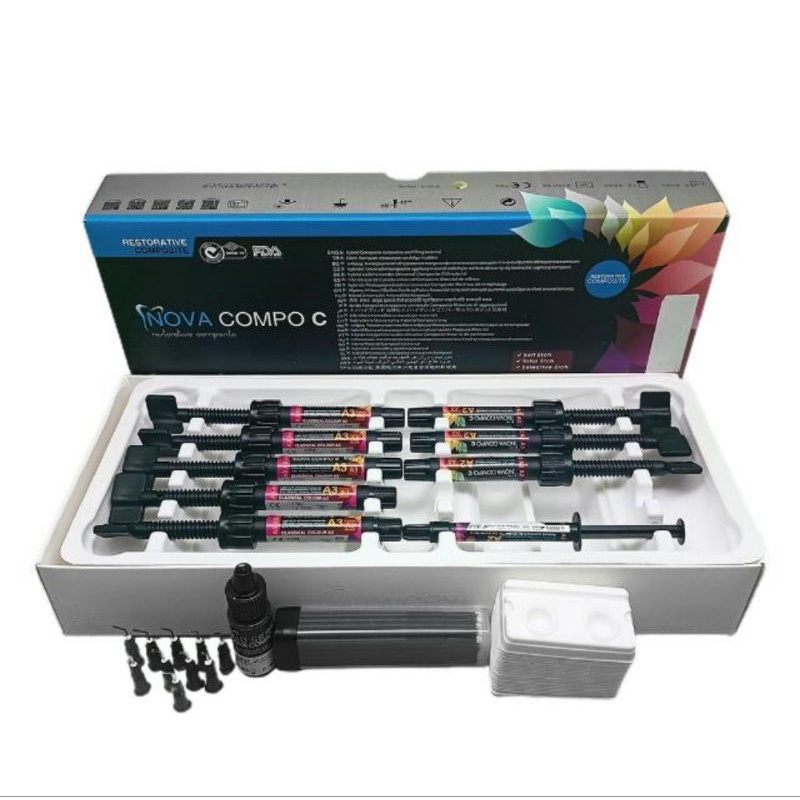 Jual IMICRYL NOVA COMPO C KOMPOSIT DENTAL SET | Shopee Indonesia