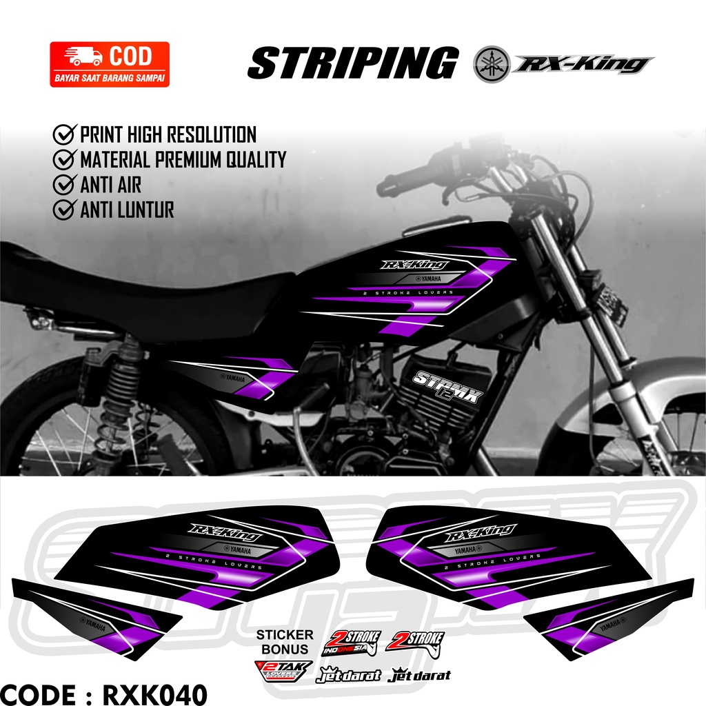 Jual STRIPING RX KING VARIASI MOTOR DESAIN TERBARU DAN TERLARIS CODE ...