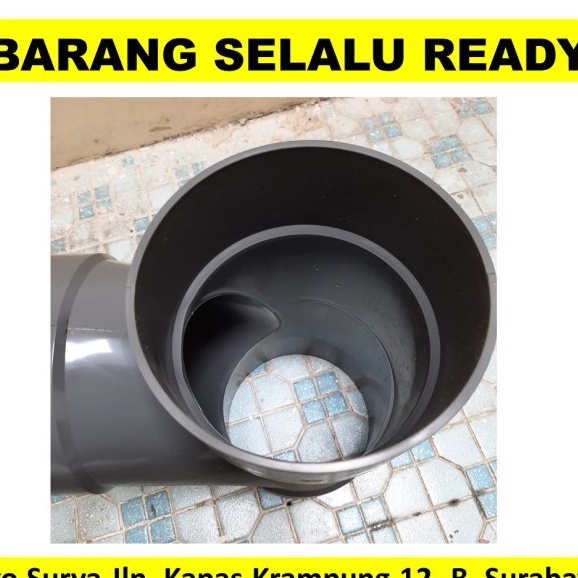 Jual TEE Y 3 inch MASPION 90 derajat Fitting PVC Maspion TY - Tee Y ...