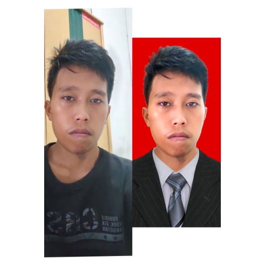 Jual Jasa Edit Pas Foto Pakai Jas Untuk Ijazah Atau Kerja Hapus Ganti Background Merah Biru