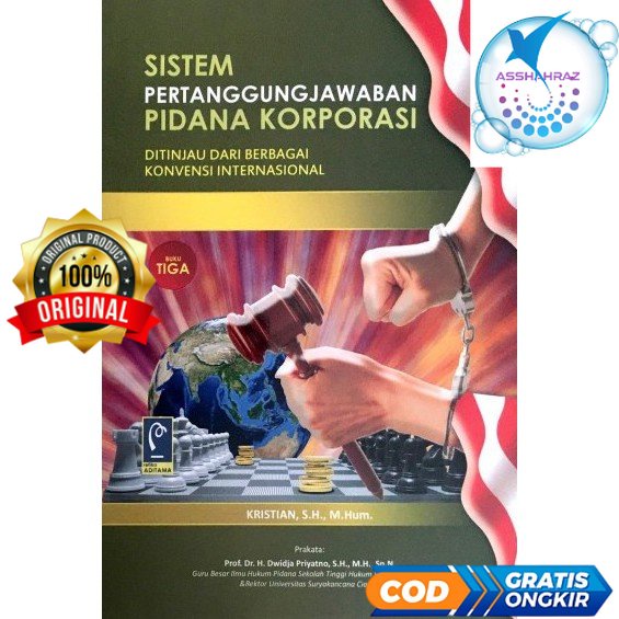 Jual SISTEM PERTANGGUNGJAWABAN PIDANA KORPORASI BUKU 3 - KRISTIAN #RF ...