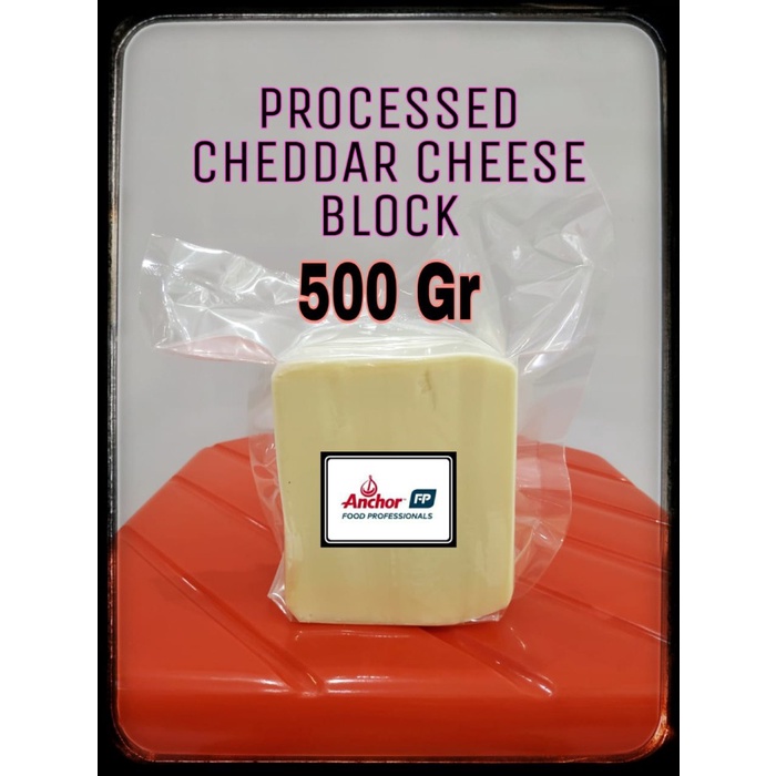 Jual ANCHOR REPACKED PROCESSED CHEDDAR CHEESE BLOCK ( 500 GRAM