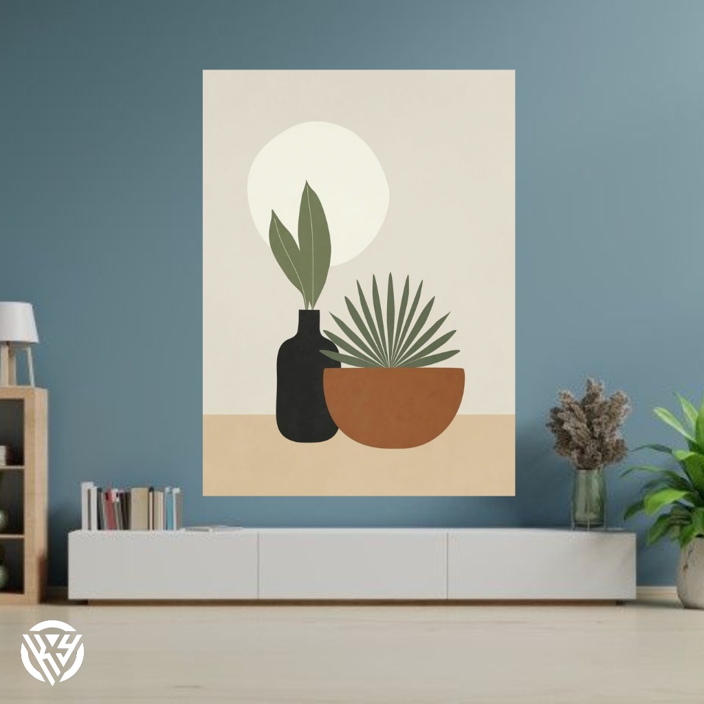 Jual Hiasan Dinding Poster mdf Motif Bunga Aesthetic | Shopee Indonesia