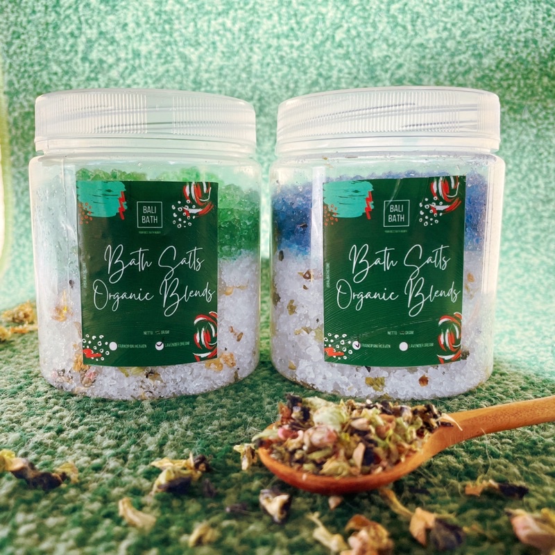 Jual BaliBath Bath Salt Garam Mandi dengan campuran bunga kering untuk ...