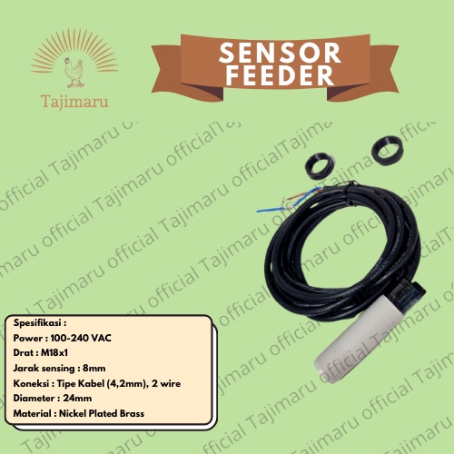 Jual SENSOR FEEDER / FEDER SENSOR PAKAN / ALAT DETEK JALUR PAKAN MAKAN ...
