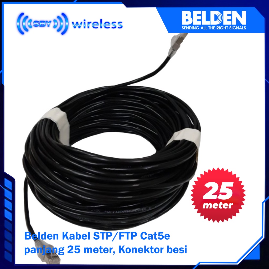 Jual Kabel Stp Ftp Cat E Belden Original Usa Panjang Meter Plus Rj Dikedua Ujungnya