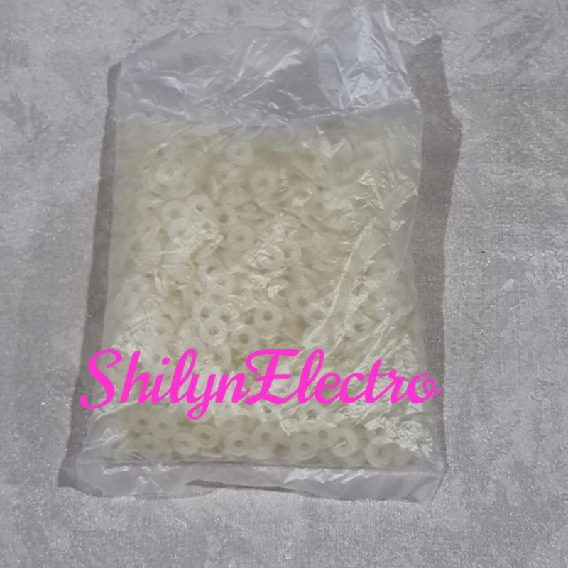 Jual 1000 PCS PLASTIK NYLON BUSHING MIKA ISOLATOR RING KANCING ...