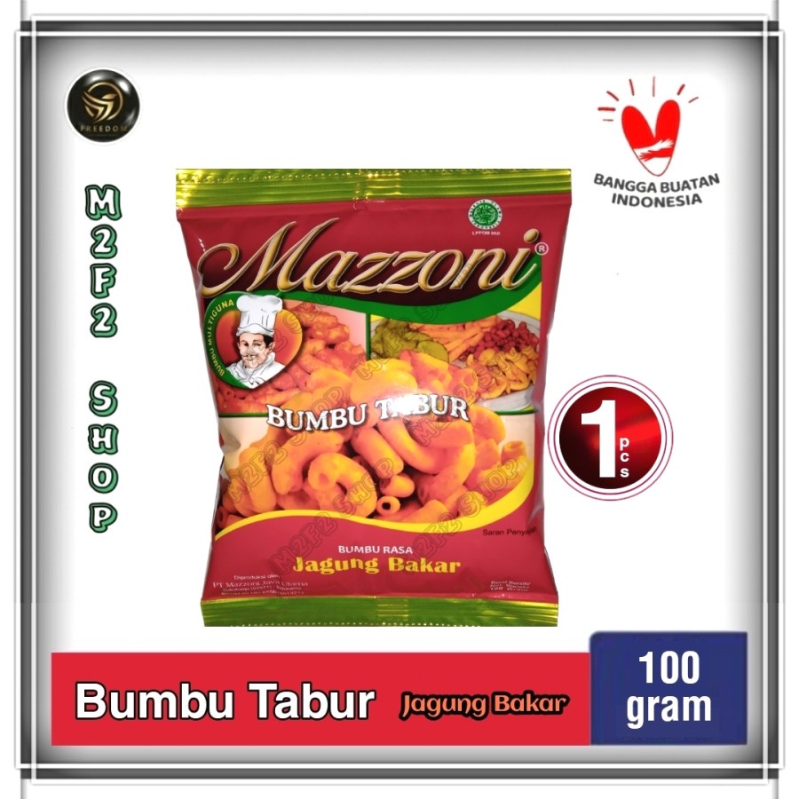 Jual Mazzoni Bumbu Tabur Jagung Bakar Sachet Gr Kemasan Satuan