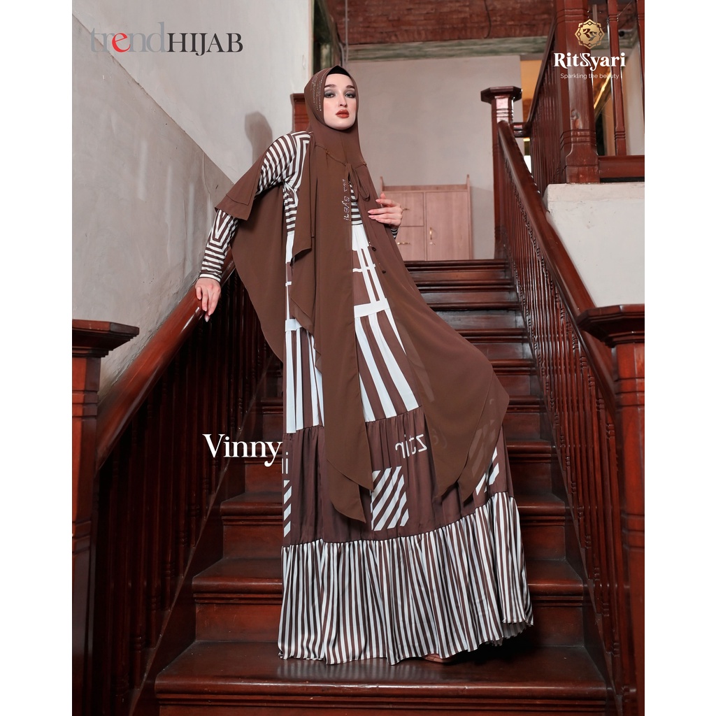 Jual RITZ SYARI - SET DRESS VINNY ( VICTORY SERIES ) | Shopee Indonesia
