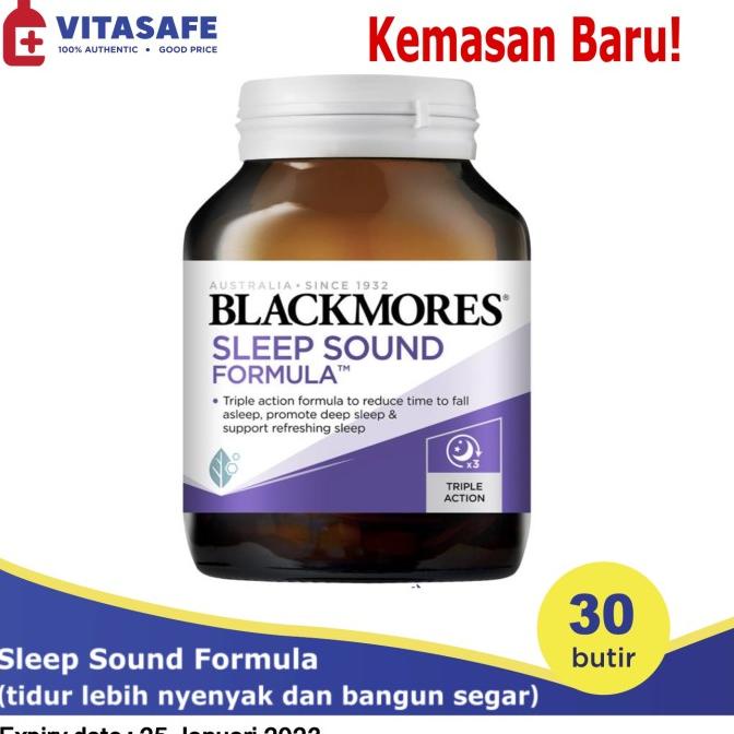 Jual Blackmores Sleep Sound Formula - 30 Tablet / Membantu Tidur ...