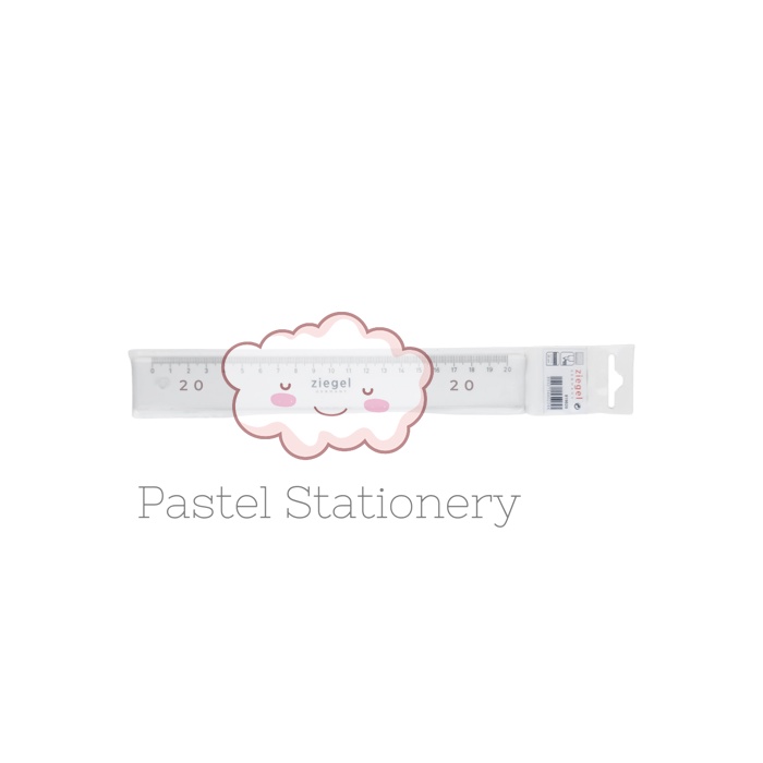 Jual Penggaris Ziegel Panjang 20cm - Rotring Ziegel Flat Ruler 20 cm ...