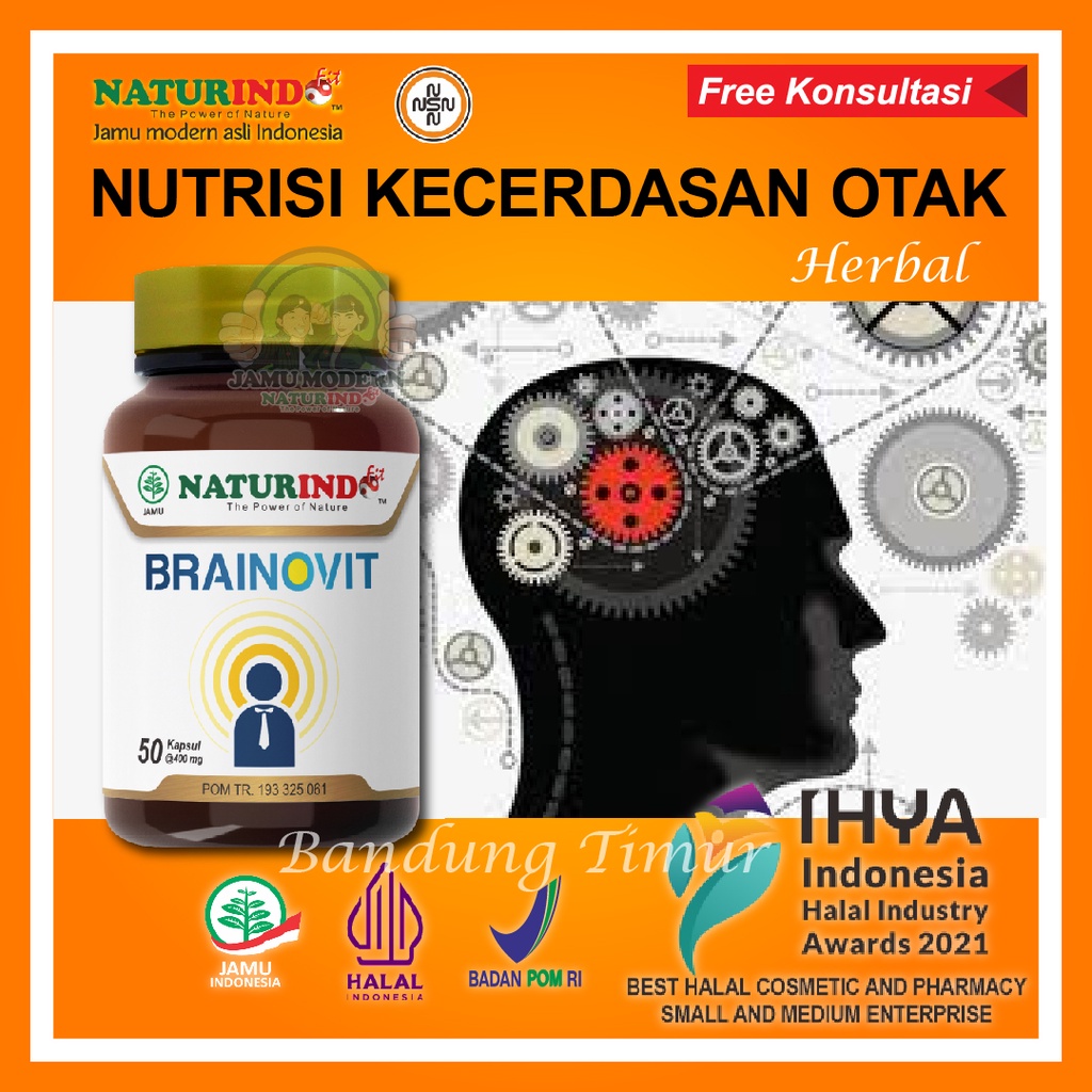 Jual Brainovit Suplemen Nutrisi Otak Pikun Alzheimer Vitamin Kecerdasan