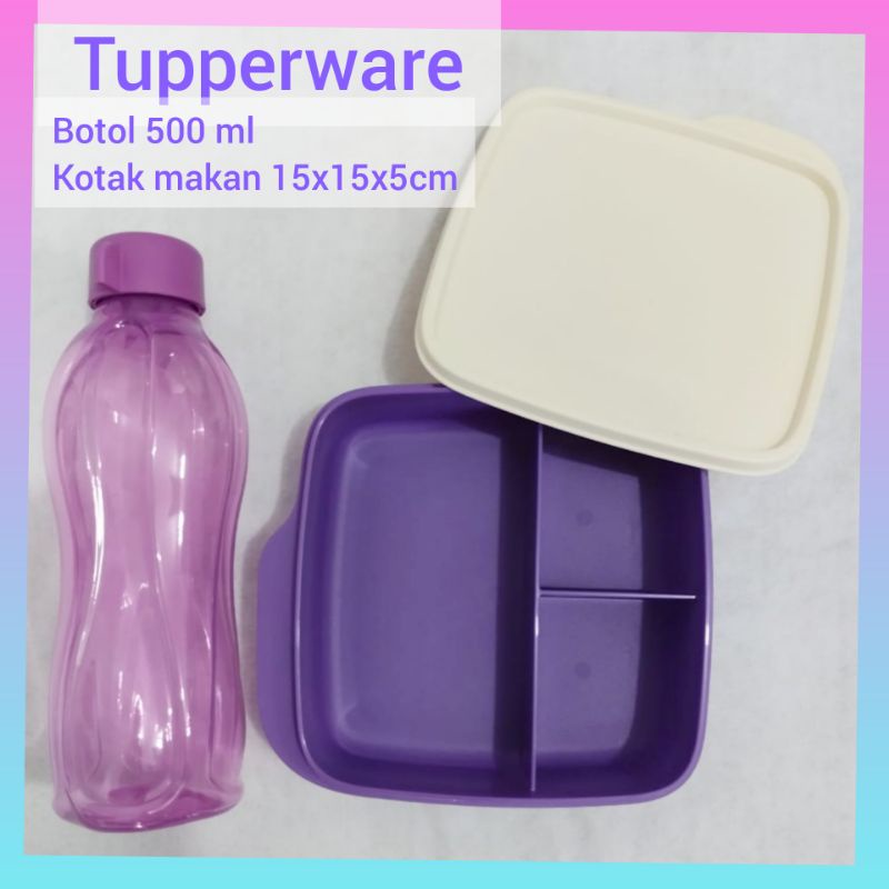 Jual Paket murah Tupperware set tempat makan / tas | Shopee Indonesia