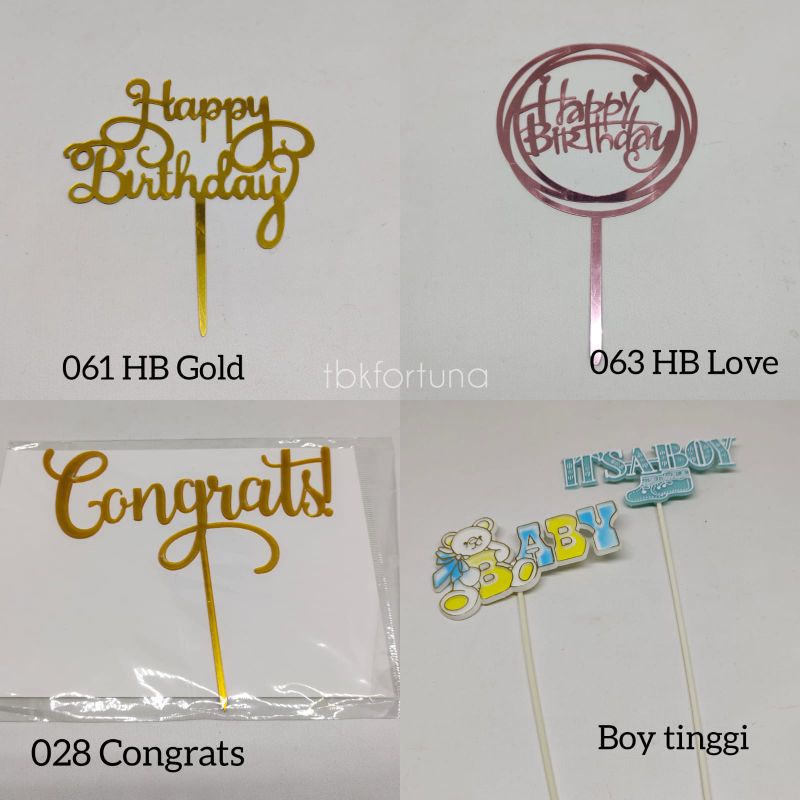 Jual Aneka Topper (1pcs) | Shopee Indonesia