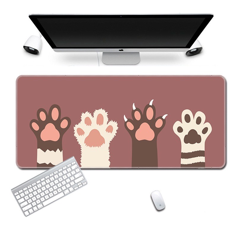 Jual Ori Icupplier Premium Mouse Pad Gaming 80x30cm Ketebalan 3mm Motif Kartun Lucu Waterproof 6759