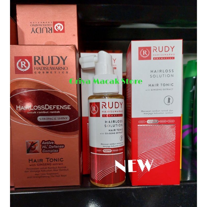 Jual RUDY HADISUWARNO COSMETICS Hairloss Solution with Gingseng Extract ...