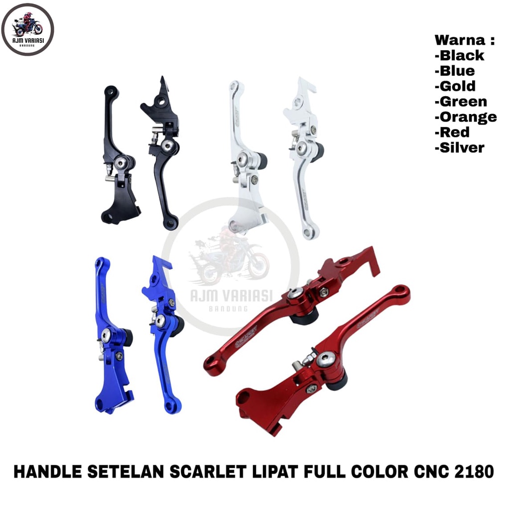 Jual Handle Hendel Handel Master Rem Lipat Kiri Kanan Motor Trail Scarlet Full Cnc Klx Crf